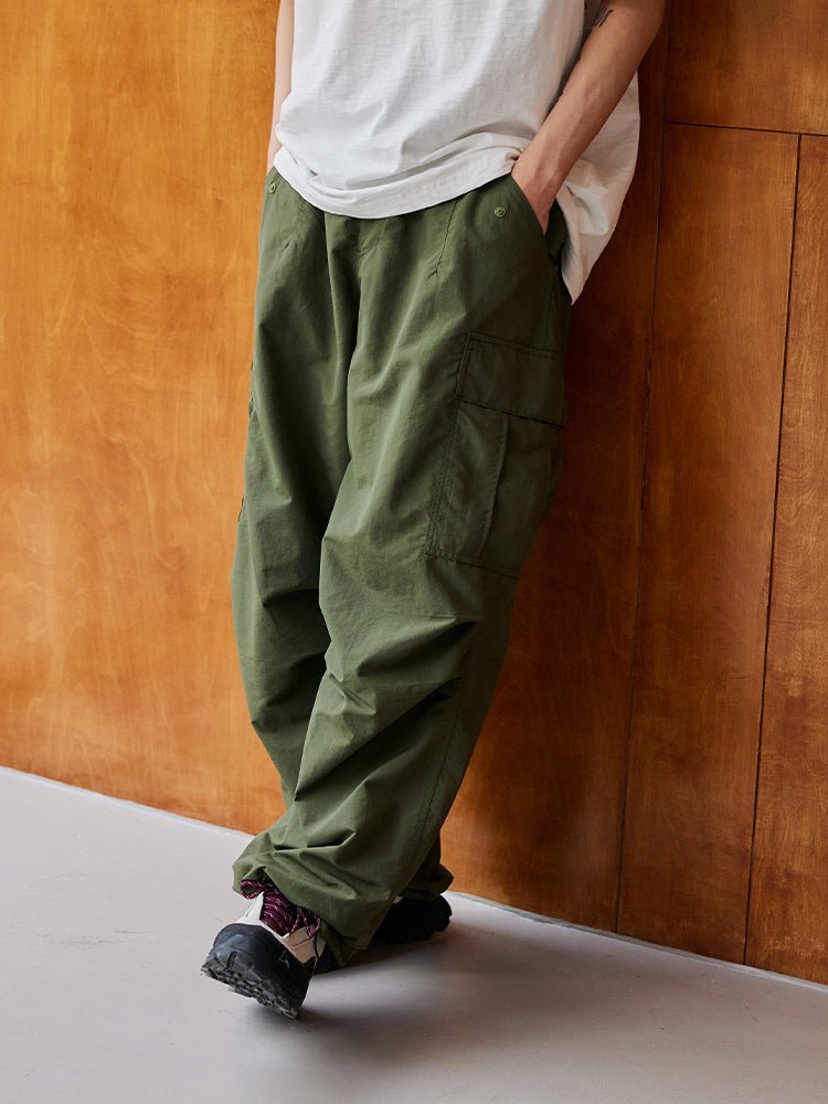 Drawstring Active Cargo Pants N2154 - NNine