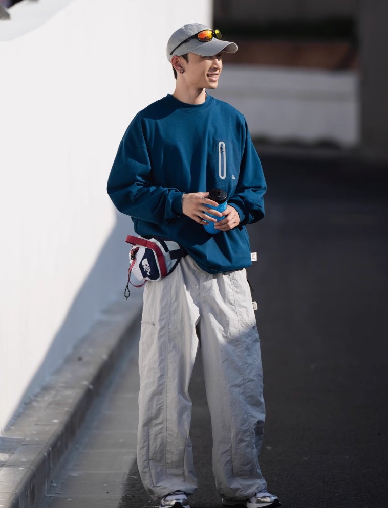 drawstring belt pants / パラシュートパンツ N4261 - NNine