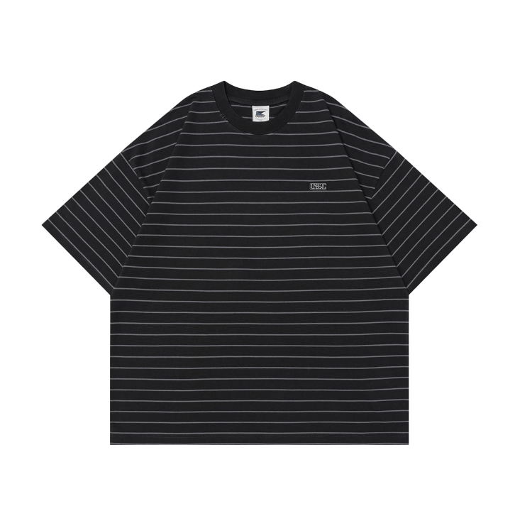 Embroidered logo border T-shirt N5147 - ファッション通販NNine（ナイン）