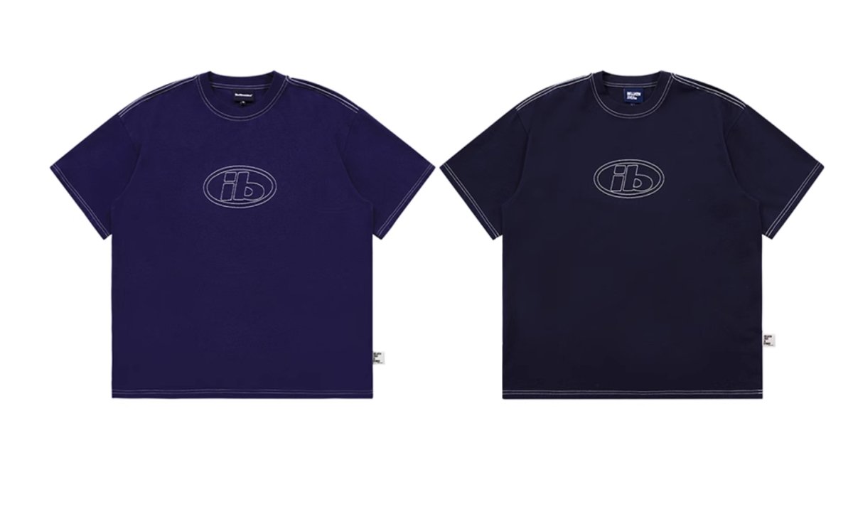 embroidered logo t-shirt N3404 - NNine