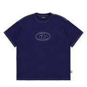 embroidered logo t-shirt N3404 - NNine