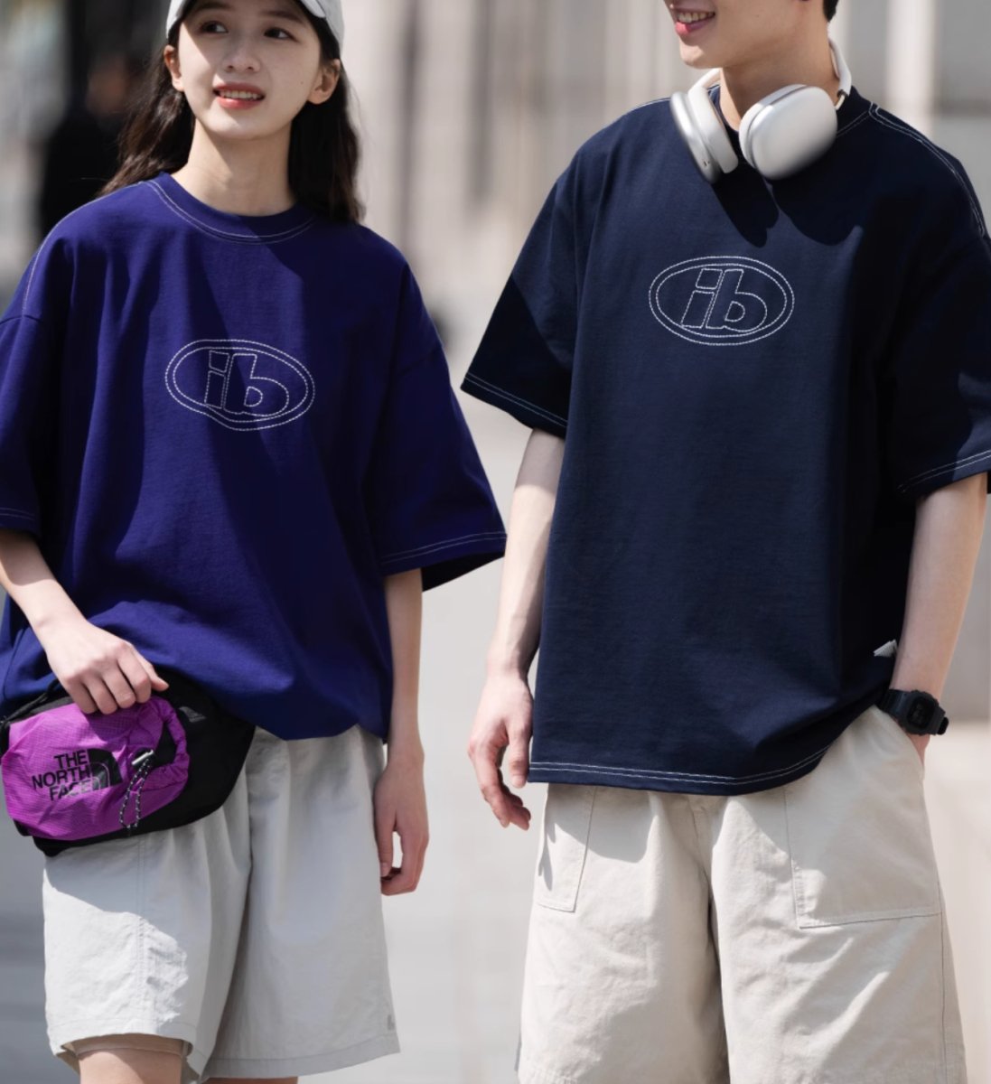embroidered logo t-shirt N3404 - NNine