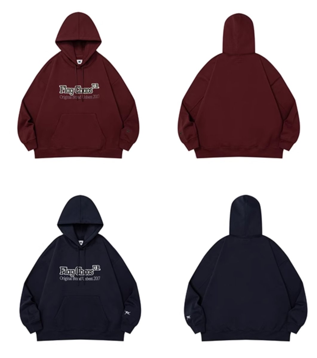 embroidery hoodie N4540 - NNine