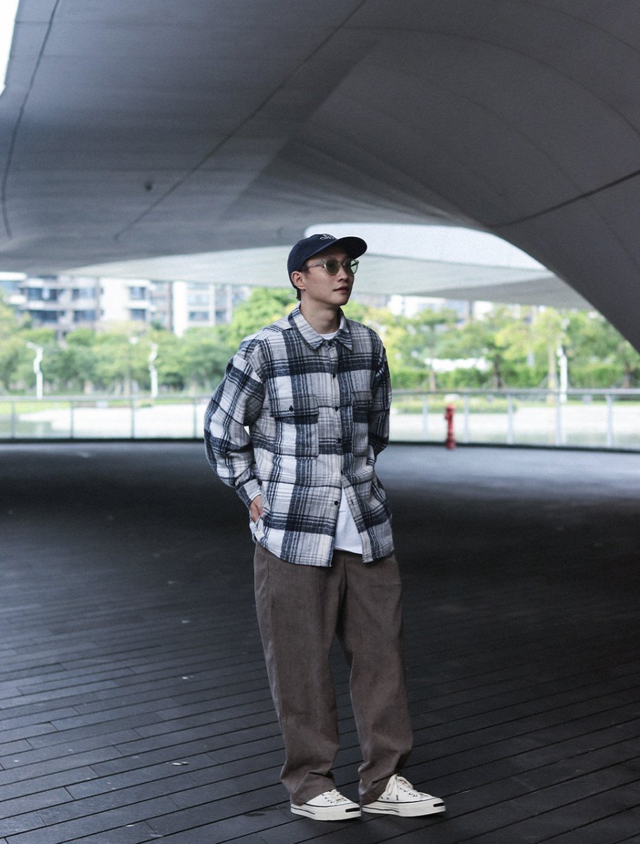 flannel check shirt N4728 - NNine
