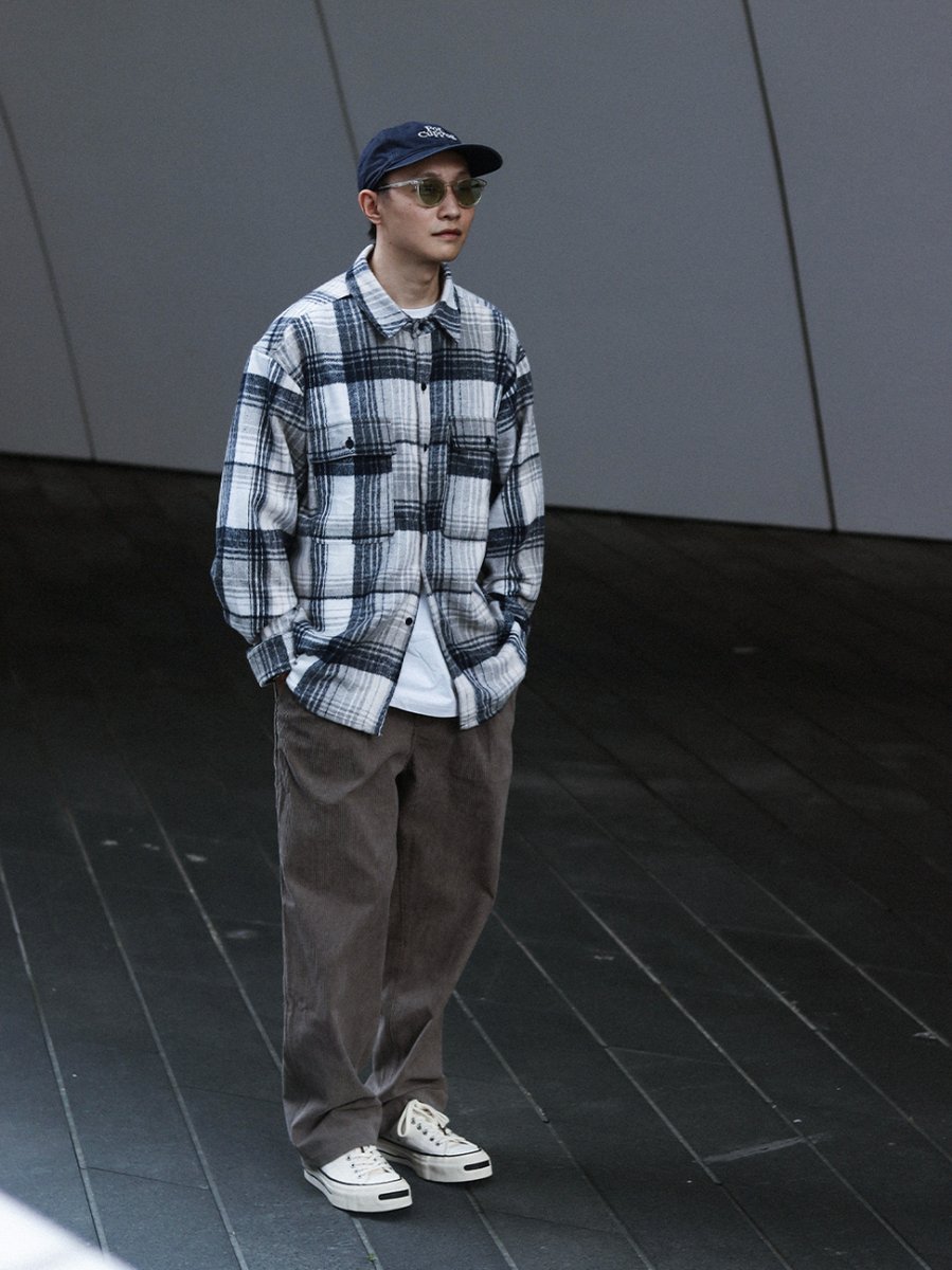 flannel check shirt N4728 - NNine