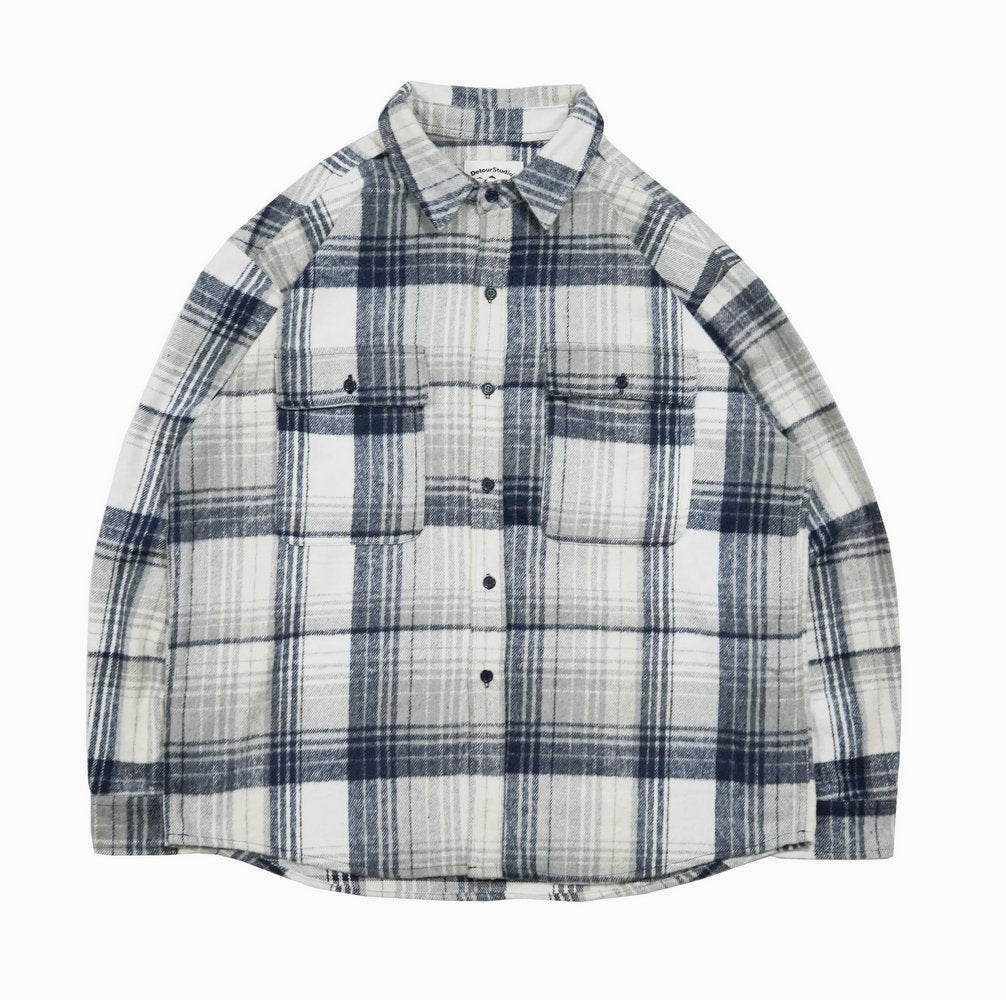 flannel check shirt N4728 - NNine