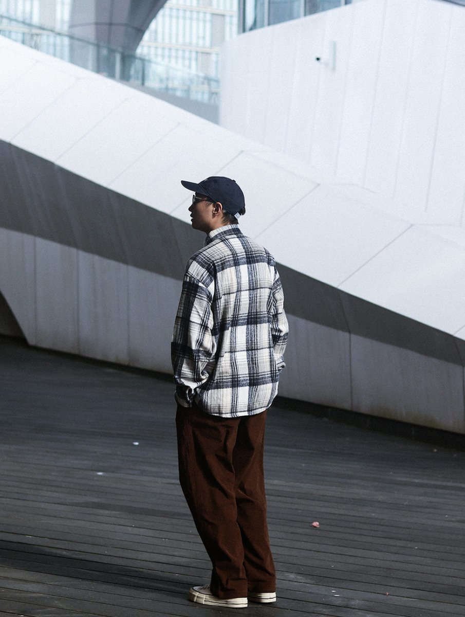 flannel check shirt N4728 - NNine