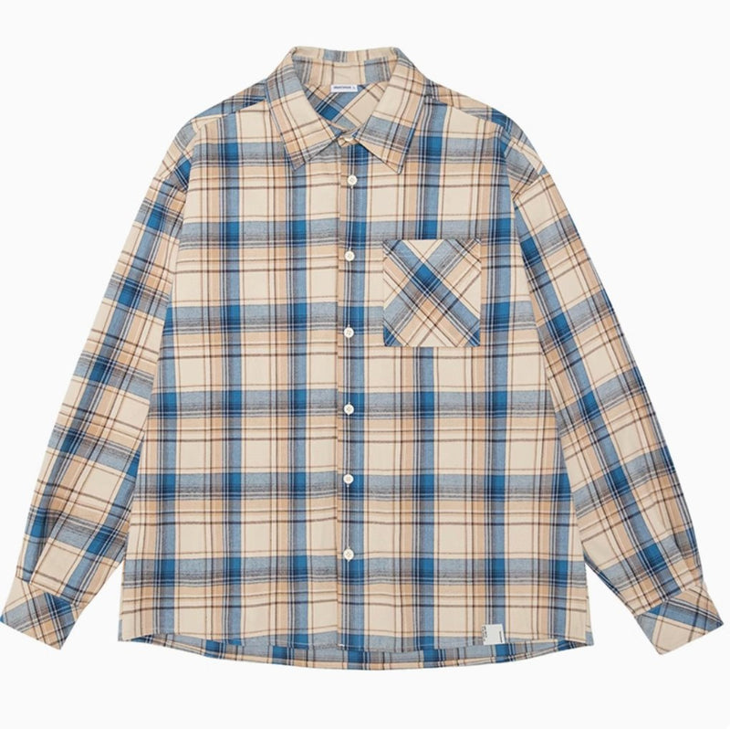 flannel plaid shirt / フランネルシャツ N4275 - NNine