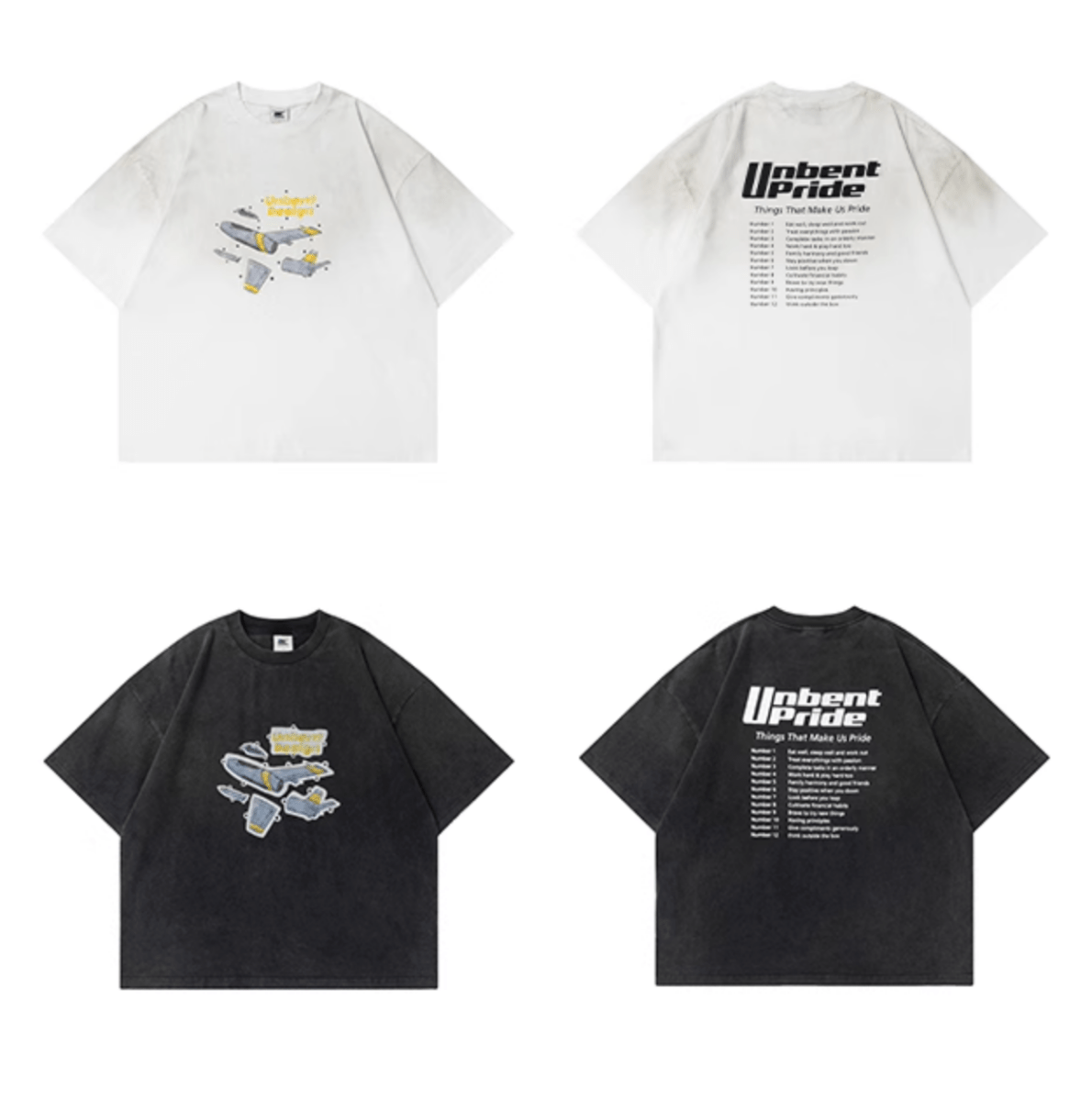 Flight Print T-shirt Heavyweight / 飛行機 プリント Tシャツ 半袖 ヘビーウェイト N5336 - ファッション通販 NNine(ナイン)