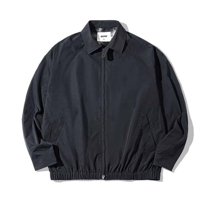 【軽量】functional harrington jacket / 速乾素材ハリントンジャケット N4276 - NNine