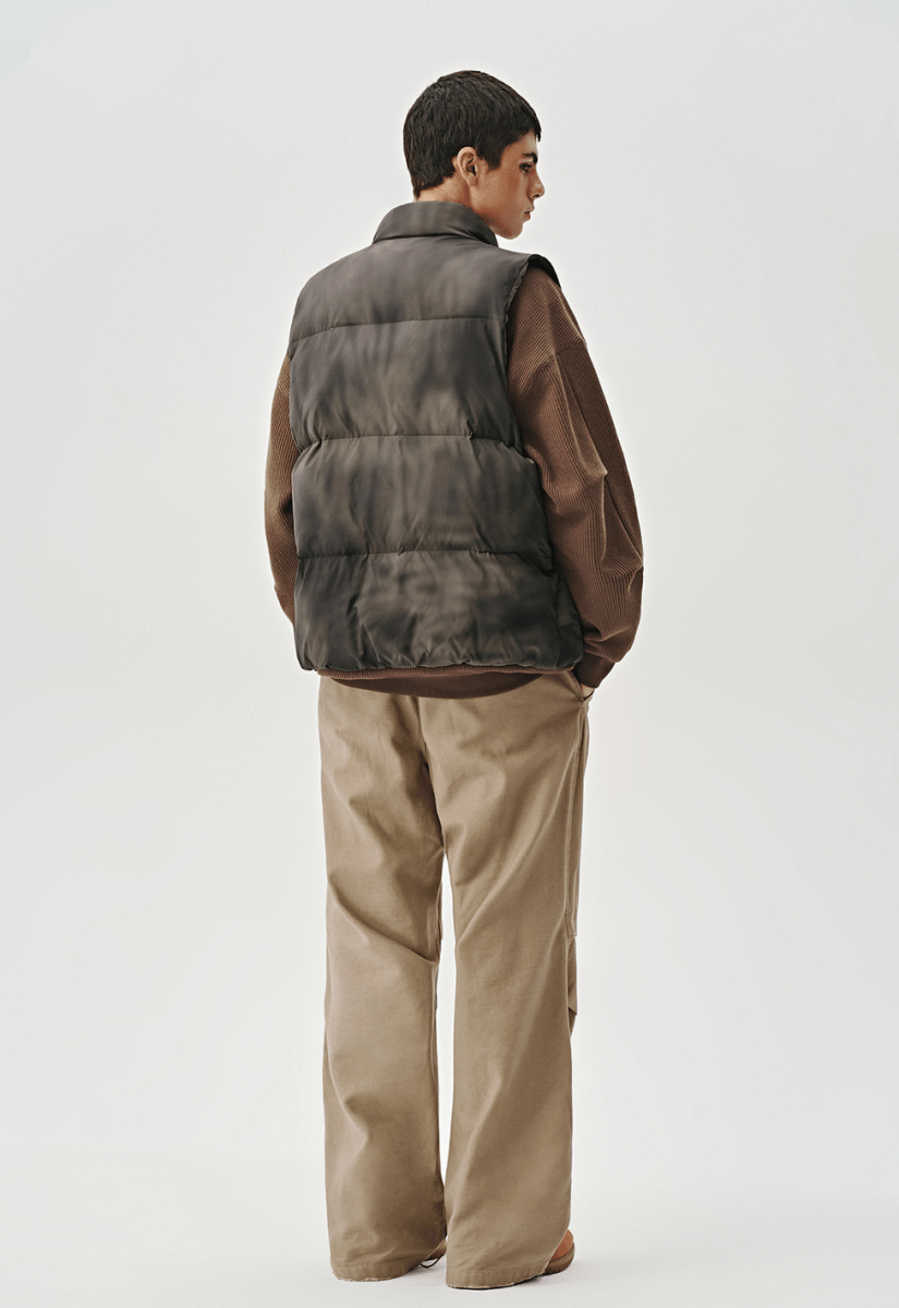 gradation down vest N4769 - NNine