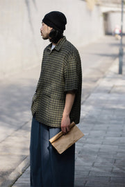 green check big shirt N3701 - NNine