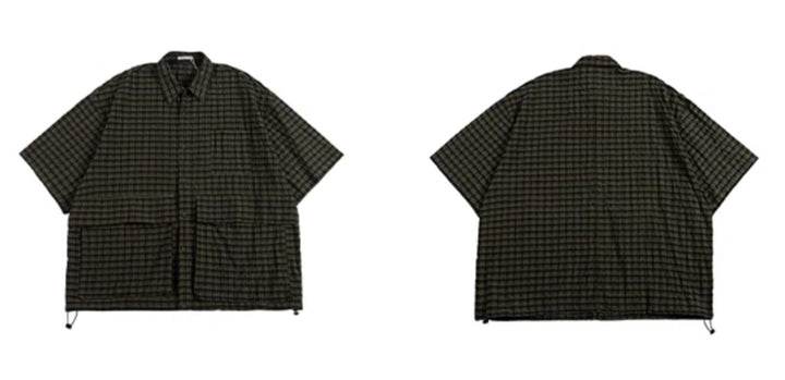 green check big shirt N3701 - NNine