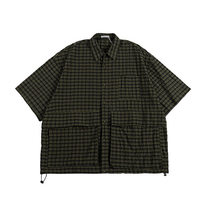 green check big shirt N3701 - NNine