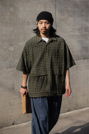 green check big shirt N3701 - NNine