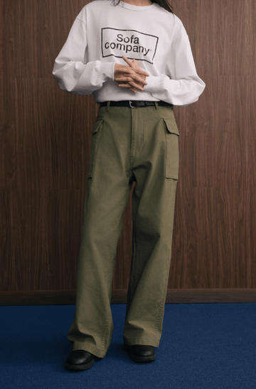 アーバンユーティリティ オリーブグリーン P43ワークパンツ