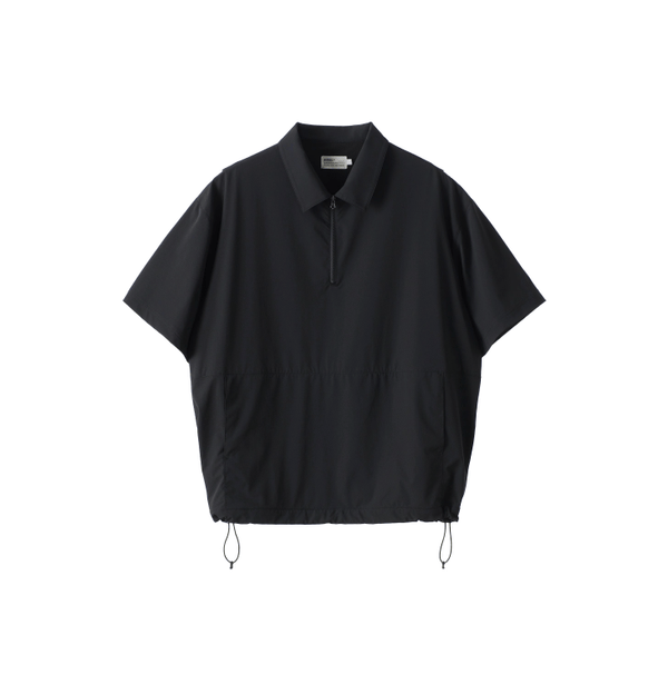 撥水性ナイロンハーフジップポロシャツ メンズ レディース 高機能 / Half Zip Polo Shirt N5360 - メンズファッション通販 NNine(ナイン)