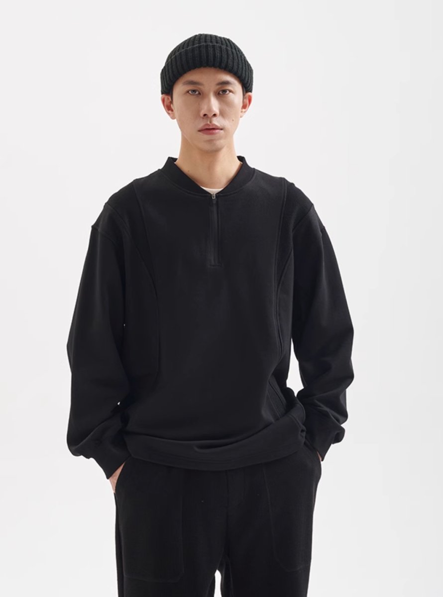 half zip sweatshirt N4464 - NNine