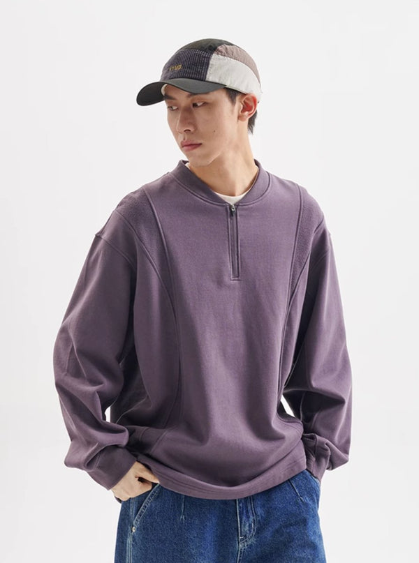 half zip sweatshirt N4464 - NNine