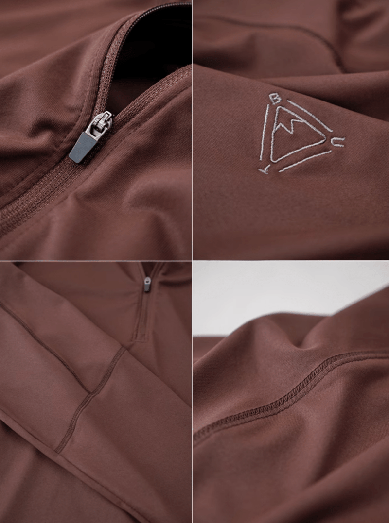 【機能性ウェア 吸湿速乾】half zip training pullover N5254 - ファッション通販 NNine(ナイン)