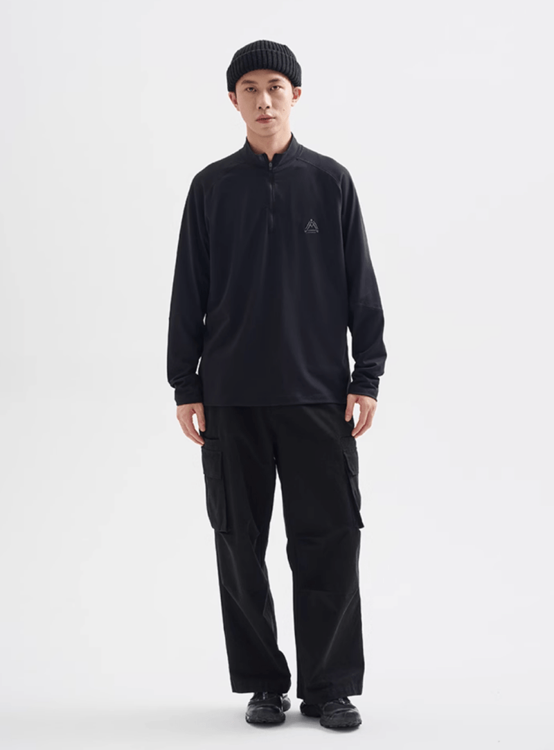 【機能性ウェア 吸湿速乾】half zip training pullover N5254 - ファッション通販 NNine(ナイン)