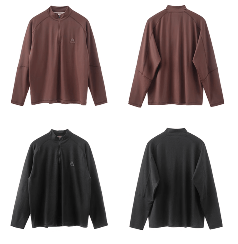 【機能性ウェア 吸湿速乾】half zip training pullover N5254 - ファッション通販 NNine(ナイン)