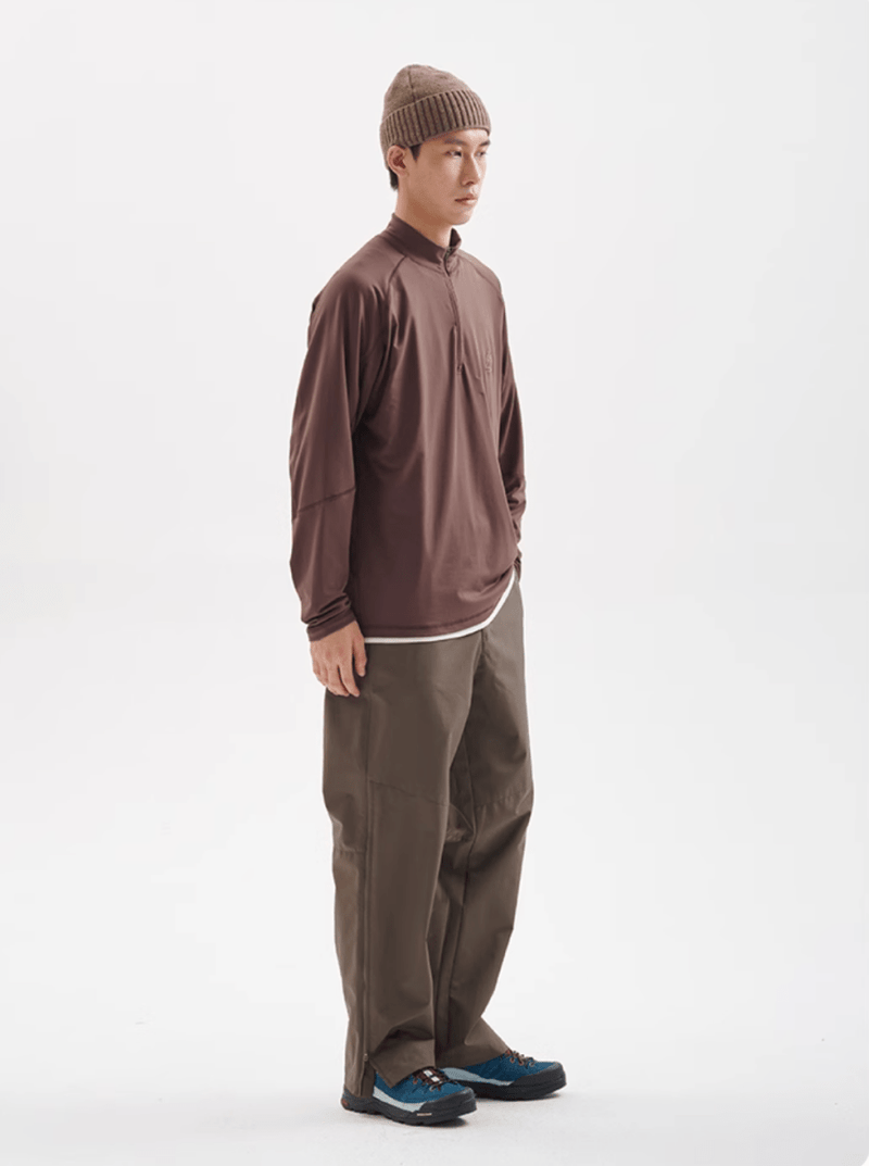 【機能性ウェア 吸湿速乾】half zip training pullover N5254 - ファッション通販 NNine(ナイン)
