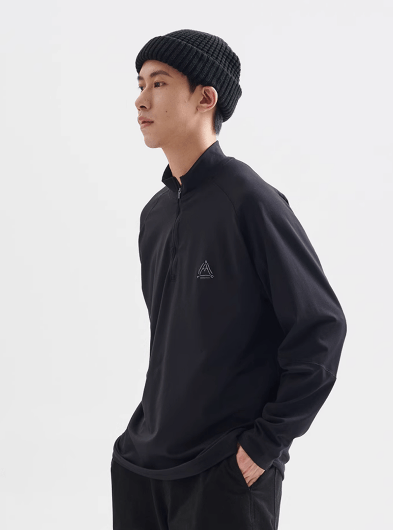 【機能性ウェア 吸湿速乾】half zip training pullover N5254 - ファッション通販 NNine(ナイン)