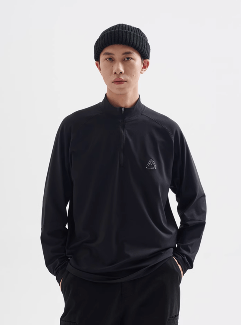 【機能性ウェア 吸湿速乾】half zip training pullover N5254 - ファッション通販 NNine(ナイン)