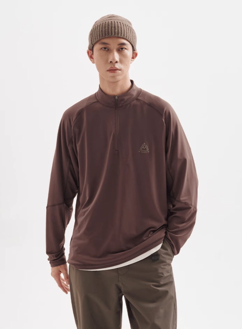 【機能性ウェア 吸湿速乾】half zip training pullover N5254 - ファッション通販 NNine(ナイン)