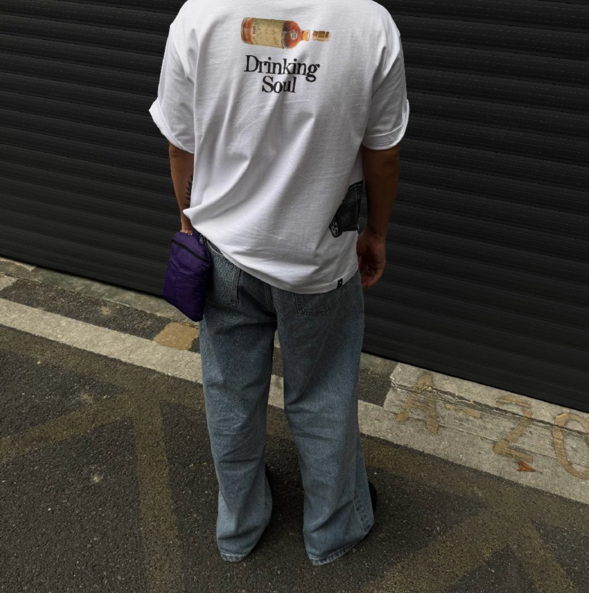 hand painted t - shirt N3642 - NNine