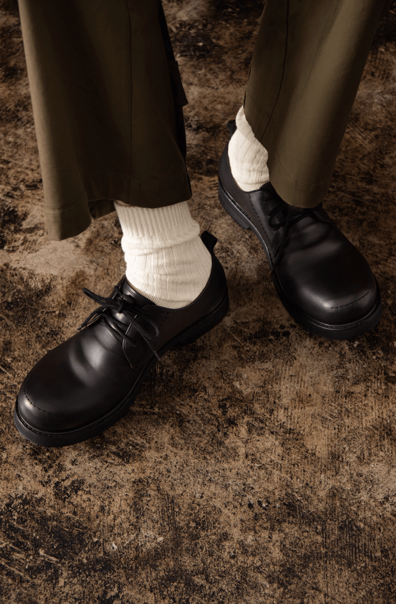Handmade tassel leather shoes N5553 - ファッション通販NNine（ナイン）