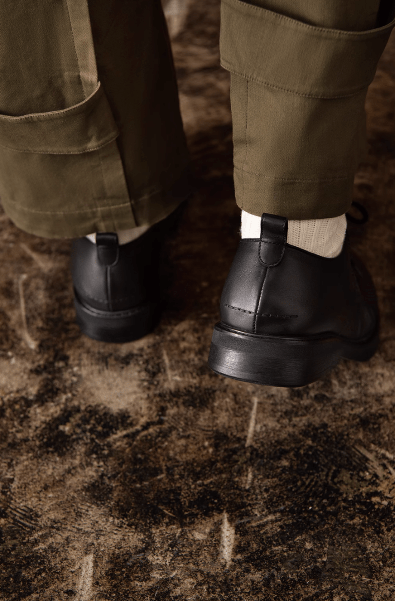 Handmade tassel leather shoes N5553 - ファッション通販NNine（ナイン）