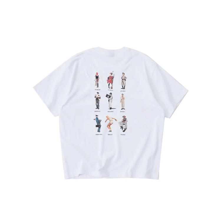 Heavy Cotton Pocket Tee Back Print / ヘビーコットン ポケT 半袖 バックプリント N5348 - ファッション通販 NNine(ナイン)