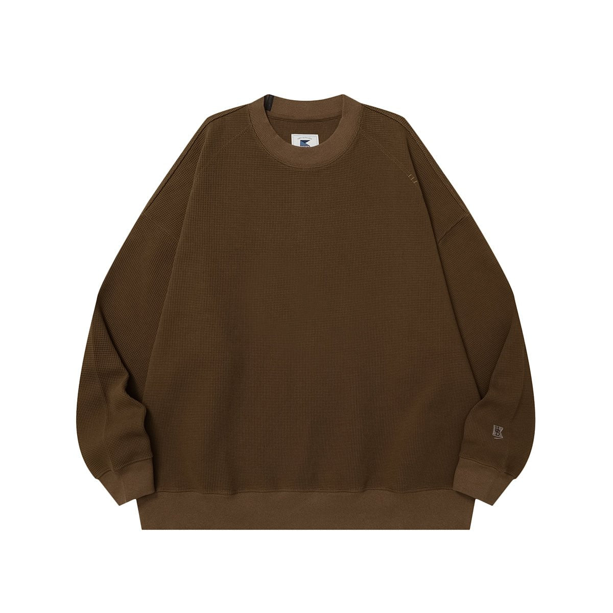 Heavy duty double - sided Waffle Sweater / ヘビーデューティ両面ワッフルセーター　N4461 - NNine