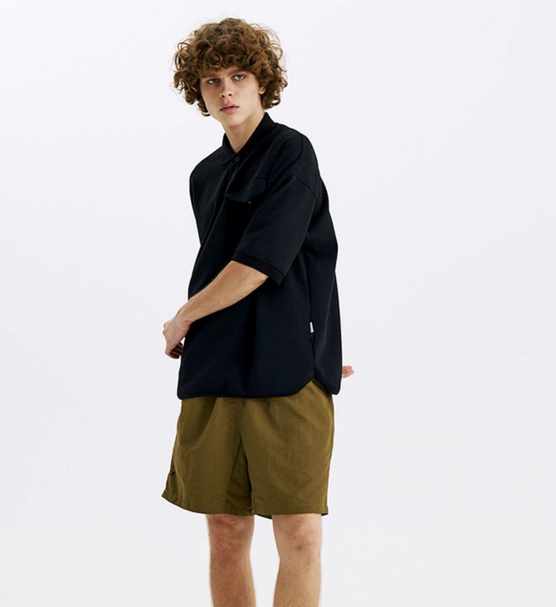 heavy weight short sleeve polo shirt / ヘビーウエイトポロシャツ N3784 - NNine