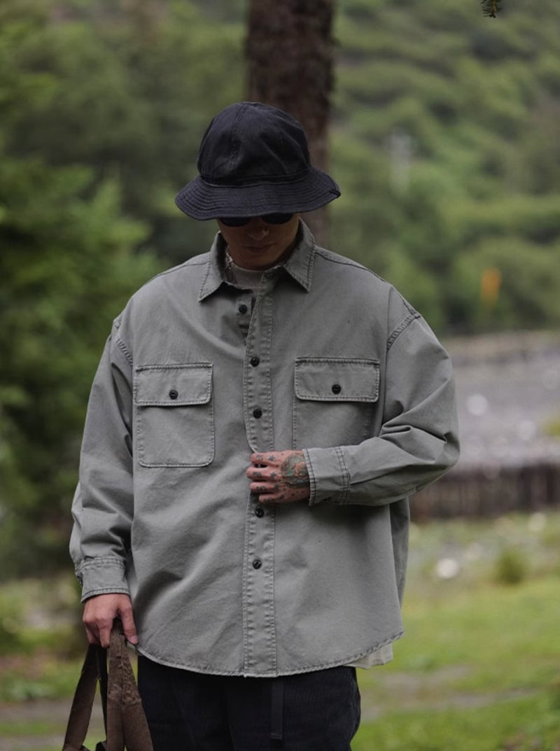 heavy weight work shirt N4460 - NNine