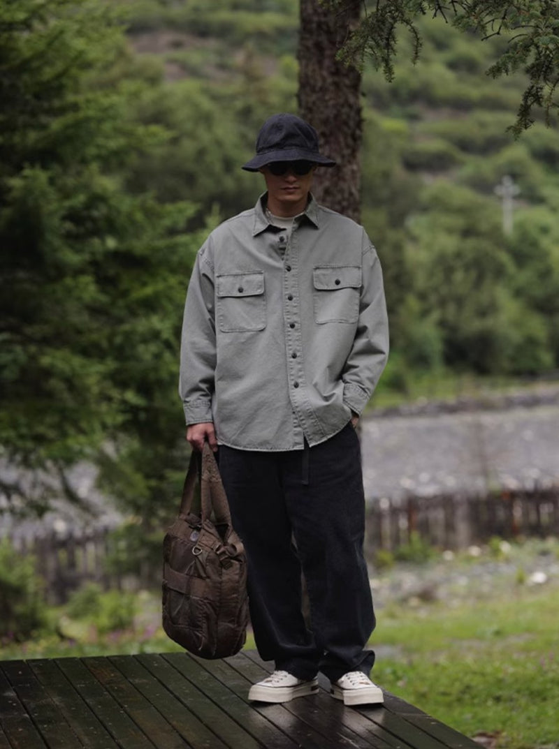 heavy weight work shirt N4460 - NNine