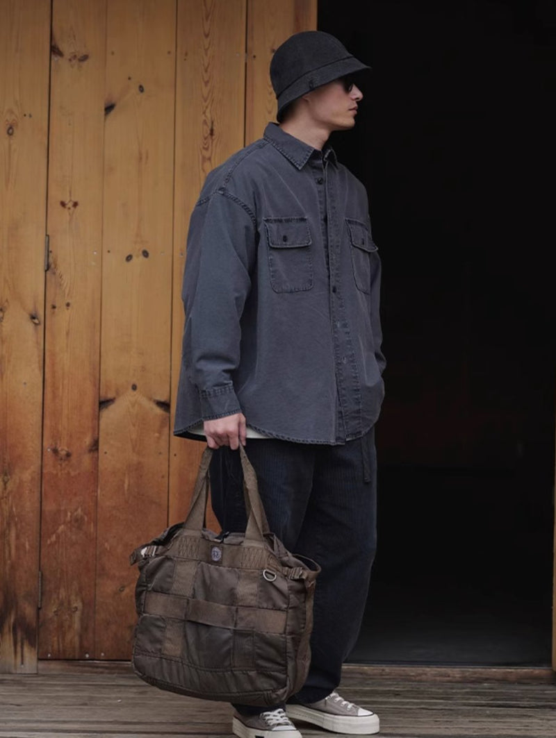 heavy weight work shirt N4460 - NNine