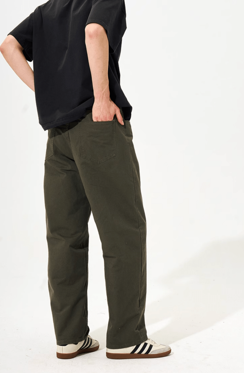 high waist straight pants N5259 - ファッション通販 NNine(ナイン)