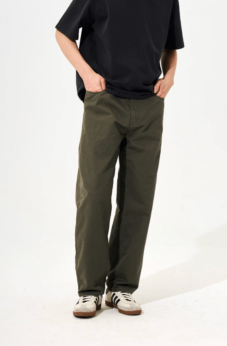 high waist straight pants N5259 - ファッション通販 NNine(ナイン)