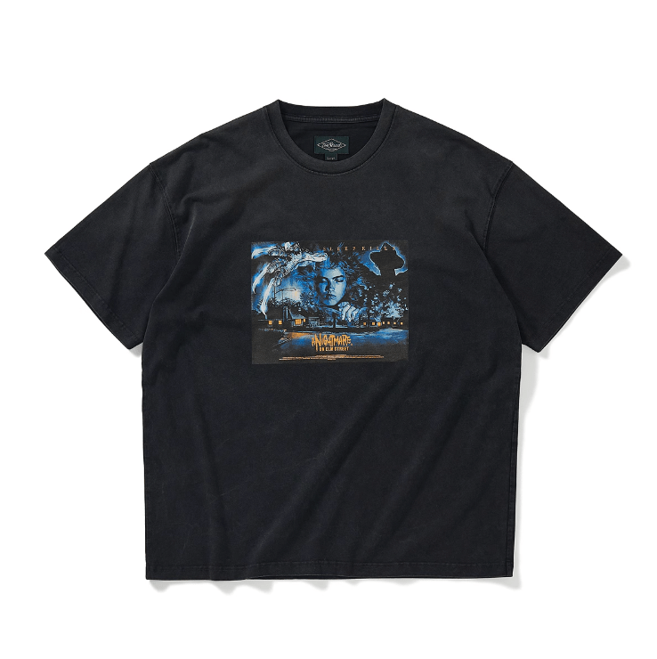 Horror Movie Poster Print T-shirt / ホラー映画 プリント Tシャツ 半袖 N5314 - ファッション通販 NNine(ナイン)
