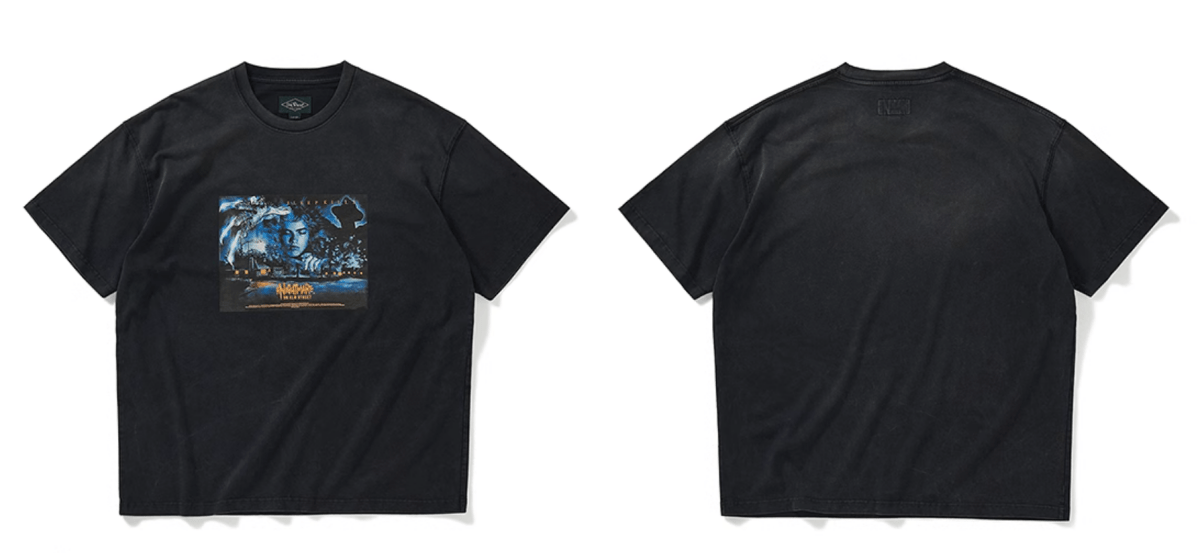 Horror Movie Poster Print T-shirt / ホラー映画 プリント Tシャツ 半袖 N5314 - ファッション通販 NNine(ナイン)