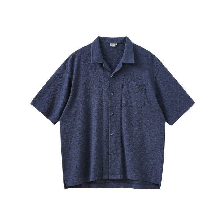 jacquard open collar shirt N3500 - NNine