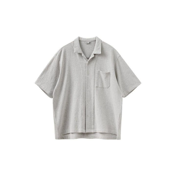 jacquard open collar shirt N3500 - NNine