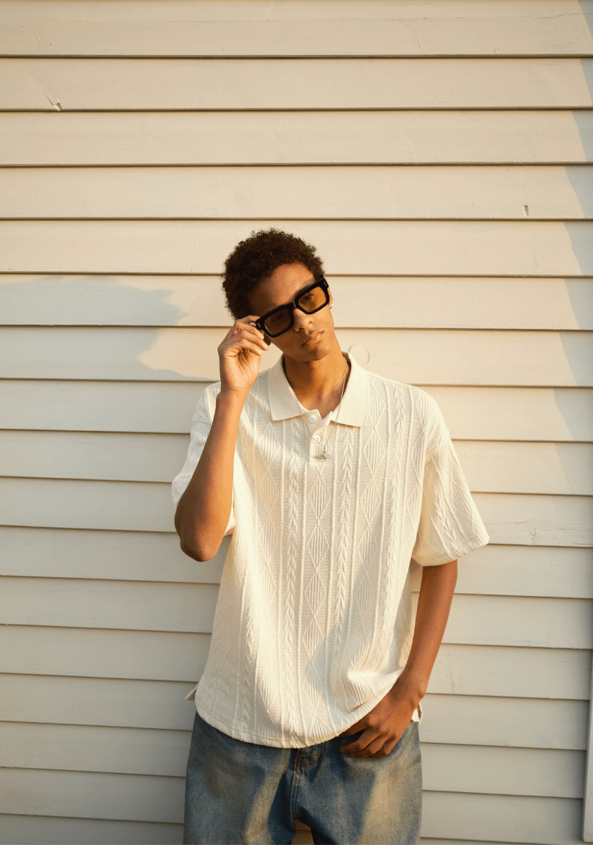 Knit Polo Shirt Summer / ニット ポロシャツ 半袖 サマーニット きれいめ N5306 - ファッション通販 NNine(ナイン)