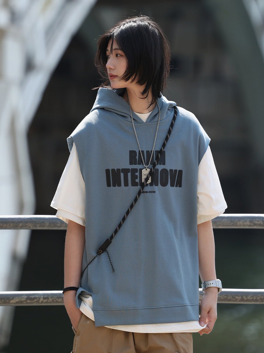 layered hoodie tops N3518 - NNine