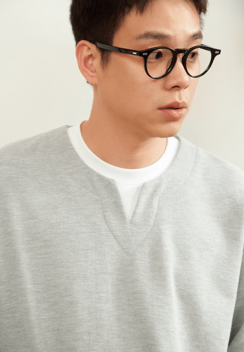 Layered waffle short sleeve T-shirt N5153 - ファッション通販 NNine(ナイン)