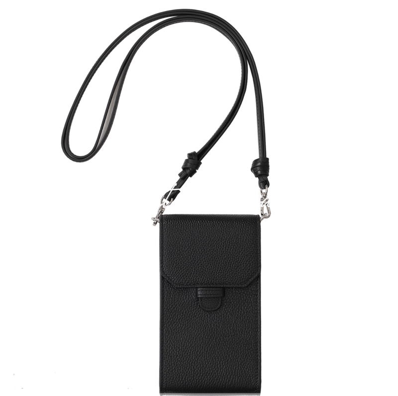 牛革 ミニマル レザーサコッシュ スマホショルダー / Leather sacoche N5573 - ファッション通販NNine（ナイン）