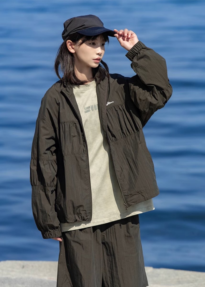 lightweight breathable windbreaker N3856 - NNine